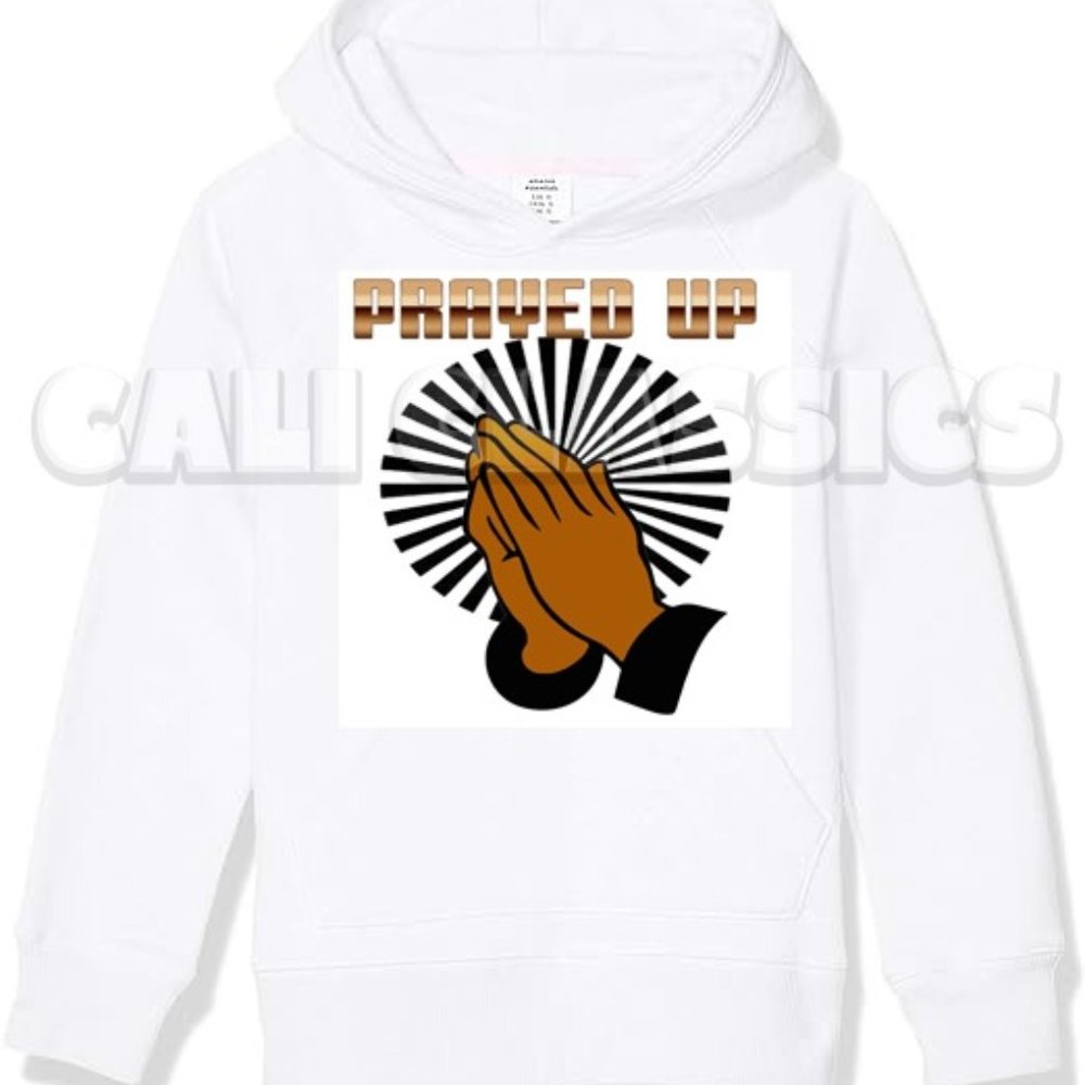 Cali Classics Unisex prayed up Brown hands